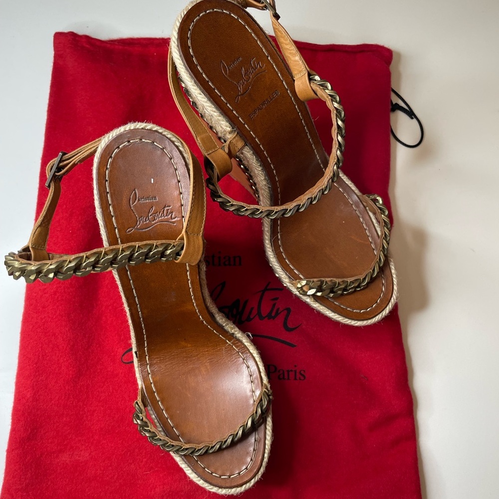 Christian Louboutin wedges